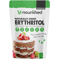 Erythritol Sweetener Granular - 1:1 Sugar Substitute, Keto - 0 Calorie, 0 Net Carb, Non-Gmo (2.5 Lbs / 40 Oz)