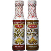 Bundle - 2 Items: Colgin Gourmet Liquid Smoke - Natural Mesquite And Natural Hickory Flavors (4 Oz Each)