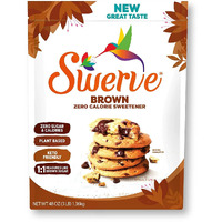 Swerve Ultimate Sugar Replacement Sweetener, Brown Sugar Substitute, Zero Calorie, Keto Friendly, Zero Sugar, Non-Glycemic, Gluten Free, 48 Ounces
