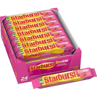 Starburst Favereds Chewy Candy Bulk Pack, Full Size, 2.07 Oz (Pack Of 24)