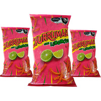 Sabritas Churrumais Con Limoncito (3 Pack) 6.52 Oz - Mexican Large Chips - Botanas Mexicanas Bolsa Grande