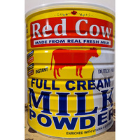 Red Cow Full Cream Milk Powder 2.5 Kg (5.5Lb), Made From Real Fresh Milk, Product Of Netherlands.