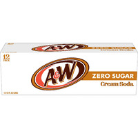 A&W Diet Cream Soda, 12 Fl Oz (Pack Of 12)