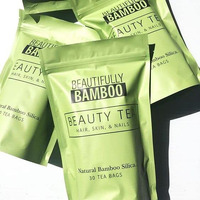 Bamboo Tea - Rich In Organic Silica- For Healthy Hair, Skin & Nails- 30 Day Challenge!