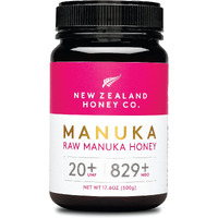 New Zealand Honey Co. Raw Manuka Honey Umf 20+ | Mgo 829+, Umf Certified / 17.6Oz