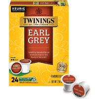 Twinings Earl Grey K-Cup Pods For Keurig, Caffeinated Black Tea Flavoured With Citrus And Bergamot, 24 Count (Pack Of 1), Enjoy Hot Or Iced | Packaging May Vary
