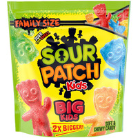 Sour Patch Kids Big Kids Soft & Chewy Candy, Family Size, 1.7 Lb