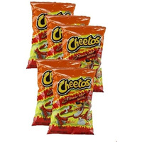Cheetos Flamin' Hot Crunchy 2.0 Oz (Pack Of 5)