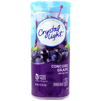 Crystal Light Concord Grape, 12-Quart 2.01-Ounce Canister (Pack Of 4)