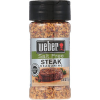 Weber Salt Free Steak Seasoning, 2.5 Ounce Shaker