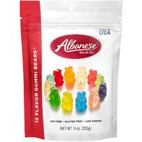 Albanese World's Best 12 Flavor Gummi Bears, 9 Oz