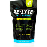 Redmond Re-Lyte Electrolyte Drink Mix (Lemon Lime), 30 Stick Packs