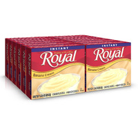 Royal Instant Pudding Dessert Mix, Banana Cream, Fat Free (12 - 1.85 Ounce Boxes) (Pack Of 12)