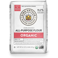 King Arthur Flour, Organic All Purpose Flour, 32 Oz
