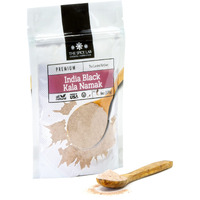 The Spice Lab Kala Namak Black Salt - Indian Himalayan Black Salt - 6 Ounce - Vegan Kala Namak Salt Pure And Natural Indian Black Salt Gluten Free - Vegan Tofu Scramble Seasoning Natural Egg Taste