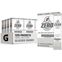 Gatorade G Zero Powder, Glacier Cherry , 10 Count (Pack Of 12)