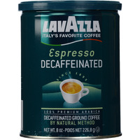Lavazza Espresso Decaffeinated Ground Coffee, 8 Oz