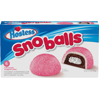 Hostess, ""The Sweetest Comeback In History"", Various Styles And Flavors, 6 Count, 10.5Oz Box (Pack Of 3) (Sno Balls)