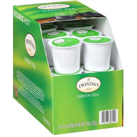 Twinings Green Tea Single Serve Keurig K-Cups, Caffeinated, Smooth Flavor, Enticing Aroma, 24 Count