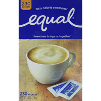Equal 0 Calories Sweetener 230 Count
