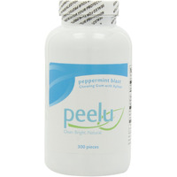 The Peelu Co. Chewing Gum, Peppermint, 300-Count