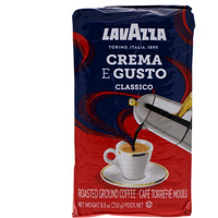 Crema E Gusto Classico Roast Ground Coffee By Lavazza For Unisex - 8.8 Oz Coffee
