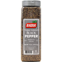 Badia Black Pepper Table Grind, 16 Ounce