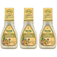 Ken's Steak House Chef's Reserve Creamy Caesar With Roasted Garlic Dressing (9 Fl Oz (Pack Of 3))