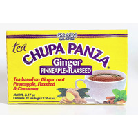 Tea Chupa Panza, Tea Based Onginger Root, Pinneapple, Flaxseed & Cinnamon (30 Tea Bags/0.10 Oz Each)