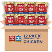 Rice-A-Roni Cups, Chicken Flavor, 1.97Oz Pack Of 12 Cups