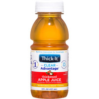 Thick-It Clear Advantage Thickened Apple Juice - Moderately Thick/Honey, 8 Oz Bottle (457)