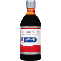 Mccormick Culinary Red Food Coloring, 16 Fl Oz - One 16 Fluid Ounce Bottle Of Red Food Coloring Liquid For Adding Rich Color To Cakes, Cookies, Icings, And More