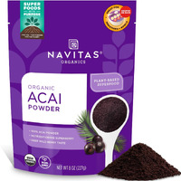 Navitas Organics Acai Powder, 8 Oz Bag, 76 Servings - Organic, Non-Gmo, Freeze-Dried, Gluten-Free