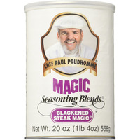 Chef Paul Prudhomme's Magic Seasoning Blends ~ Blackened Steak Magic, 20-Ounce Canister