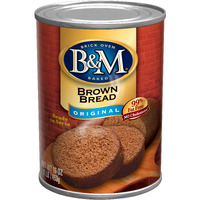 B&M Brown Bread, Original Flavor, 16 Oz (Pack Of 12)