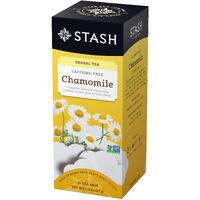 Stash Tea Chamomile Herbal Tea - Naturally Caffeine Free, Non-Gmo Project Verified Premium Tea With No Artificial Ingredients, 30 Count (Pack Of 6) - 180 Bags Total