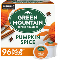 Green Mountain Coffee Roasters Pumpkin Spice Coffee, Keurig Single-Serve K-Cup Pods, Light Roast, 96 Count (4 Packs Of 24)