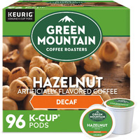 Green Mountain Coffee Roasters Hazelnut Decaf Coffee, Keurig Single-Serve K-Cup Pods, Light Roast, 96 Count (4 Packs Of 24)