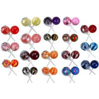 Original Gourmet Lollipops, Original And Cream Swirl Medley, 60 Count, 1.1 Ounce