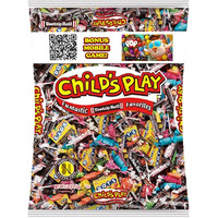 Tootsie Roll Child's Play Candy Favorites With Bonus Mobile Game, 5 Pounds Of Individually Wrapped Party Candy - Funtastic Candy Variety Mix Bag - Peanut Free, Gluten Free (5 Pounds)