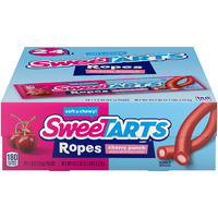 Sweetarts Soft And Chewy Ropes, Cherry Punch Flavor, 1.8 Ounce Pouches (Pack Of 24)
