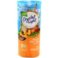 Crystal Light Peach Tea Drink Mix (12-Quart), 1.5 Ounce (Pack Of 4)