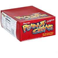 Goldenberg's Peanut Chews Original Dark Candy, 2 Ounce Bar (Pack Of 24)