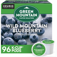 Green Mountain Coffee Roasters Wild Mountain Blueberry Keurig Single-Serve K-Cup Pods, Light Roast Coffee, 96 Count (4 Packs Of 24)