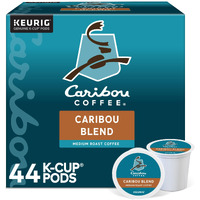 Caribou Coffee Caribou Blend, Keurig Single-Serve K-Cup Pod, Medium Roast Coffee Pods, 44 Count