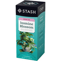 Stash Tea Jasmine Blossom Green Tea - Caffeinated, Non-Gmo Project Verified Premium Tea With No Artificial Ingredients, 30 Count (Pack Of 6) - 180 Bags Total