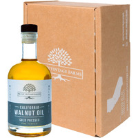 Fresh Vintage Farms, Walnut Oil, Cold Press, California Grown, Great For Cooking, Baking, Grilling, Dipping, & Salads