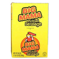 Big Mama Pickled Sausage 2.4 Ounce (Pack Of 12)