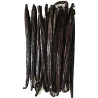 12 Tahitian Vanilla Beans Grade A For Extract, Cooking And Baking. 6""-7"" Fresh Non-Gmo Gourmet Whole Pods By Fitnclean Vanilla.