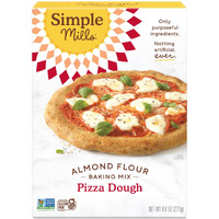 Simple Mills Almond Flour Baking Mix, Cauliflower Pizza Dough - Gluten Free, Vegan, Plant Based, 9.8 Ounce (Pack Of 1)